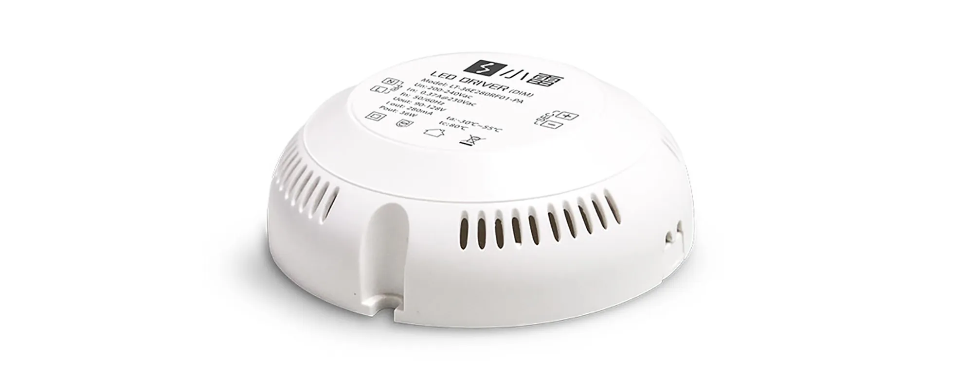 Ltech Smart Home CC Wireless Dimmable LED Driver 24W 60-85Vdc/280mA. 0-100% PWM dimming level, Support Gate way, Panel, Remote, APP Dimming, IP20. 36E280RF01-PA  LTECH Wireless Receiver